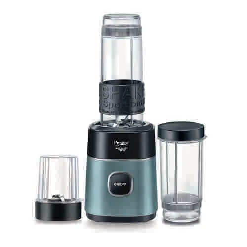 Prestige Nutri-Jet Trio 450 Watt Mixer Grinder with 3 Transparent Jars